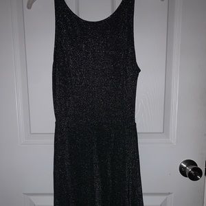 Black sparkle dress
